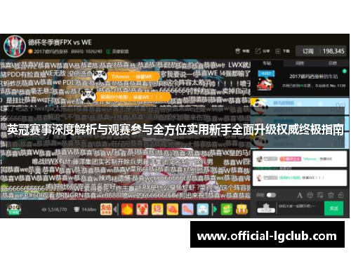 英冠赛事深度解析与观赛参与全方位实用新手全面升级权威终极指南